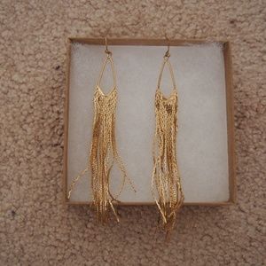 Gold Fashion Earrings